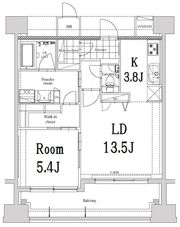 エンクレスト博多EAST PARKの間取り画像