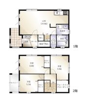 フジパレス戸建賃貸黒鳥町（Ⅰ期）の間取り画像