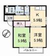 ソレイユ B棟の間取り画像