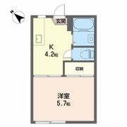 コーポ渡部の間取り画像