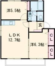 ハムレット'94 D棟の間取り画像