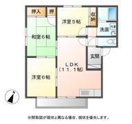 フレグランス鶴江の間取り画像
