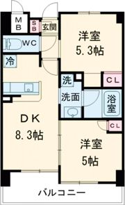 エステムプラザ神戸西IVインフィニティの間取り画像
