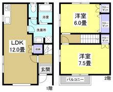 ドエル・コートAの間取り画像