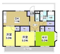 フロンティアの間取り画像