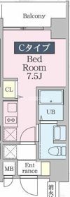 ファインプレイス川崎の間取り画像