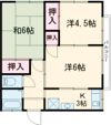 吉田コーポの間取り画像
