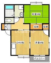 プレパルクの間取り画像