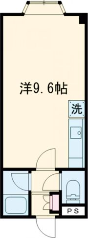 カサドール駅前の間取り画像