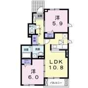 アライブKの間取り画像