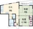 リバーハイツの間取り画像