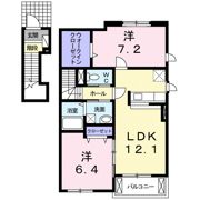 アライブKの間取り画像