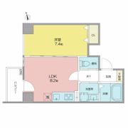 VERITAS IZUMIの間取り画像