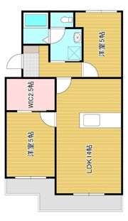 サンテラス大村Ⅰの間取り画像