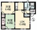フレグランス大島 A棟の間取り画像