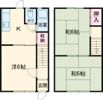 鶴乃苑Bの間取り画像