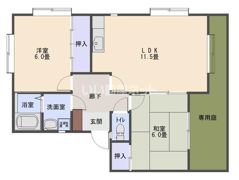 リラハイムの間取り画像