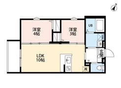 Paradis金山町の間取り画像