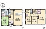 北長瀬表町戸建 Aの間取り画像