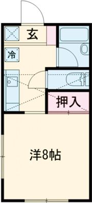 TSハウス岡野の間取り画像