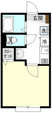 ルミエール六実の間取り画像