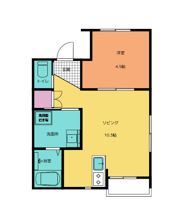 Girasole NAKAMACHIの間取り画像