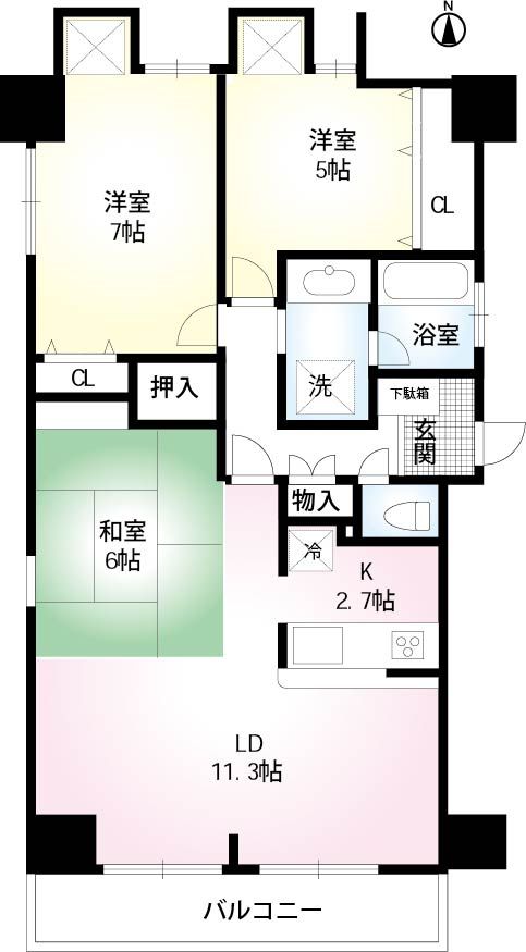 間取図
