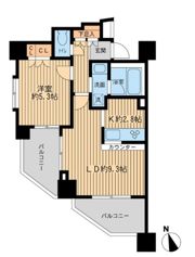 レジデンス八王子明神町の間取り画像