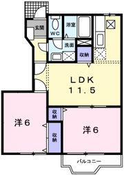 サンAの間取り画像