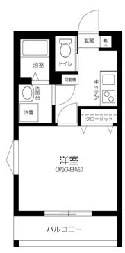 コンフォート川口の間取り画像
