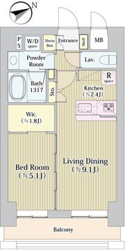 キングストンパレス立川の間取り画像