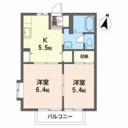 ディーセントAの間取り画像