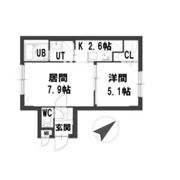 グランメール24-Cの間取り画像