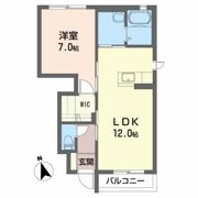 ブランフルールの間取り画像