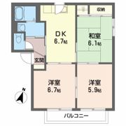 グレース城下Aの間取り画像