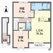 フェリーチェ ピァッツァの間取り画像