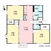 グローブ・たかの C棟の間取り画像
