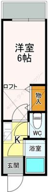 arv上大岡の間取り画像