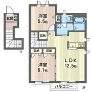 メゾン・アルビレオCの間取り画像