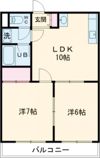 ニュー大寛ハイツの間取り画像