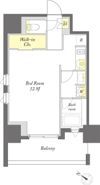 プライムメゾン横浜WESTの間取り画像