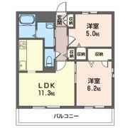 サンボナールの間取り画像