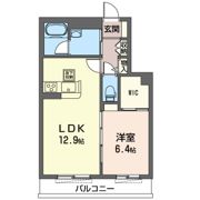 コンフォート ミエルの間取り画像