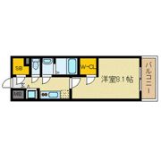 エスリード京都梅小路の間取り画像