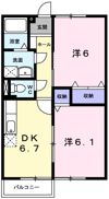 カーサ正保橋の間取り画像
