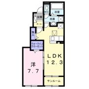 シーライトフジの間取り画像