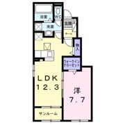 シーライトフジの間取り画像