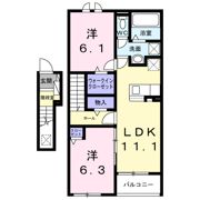 シーライトフジの間取り画像