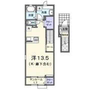 ラ・カサ・デ Nの間取り画像