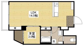 クレスト明治町の間取り画像